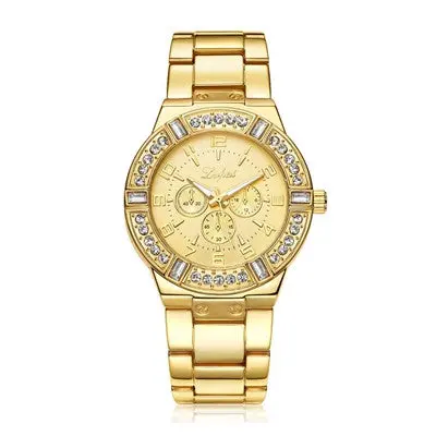Lvpai Watches Women Clock Silver Gold Women Stainless Steel Quartz Clocks Women Lady Clock Relogio Feminino 1