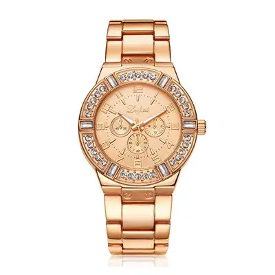 Lvpai Watches Women Clock Silver Gold Women Stainless Steel Quartz Clocks Women Lady Clock Relogio Feminino 2