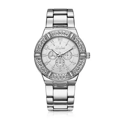 Lvpai Watches Women Clock Silver Gold Women Stainless Steel Quartz Clocks Women Lady Clock Relogio Feminino 3