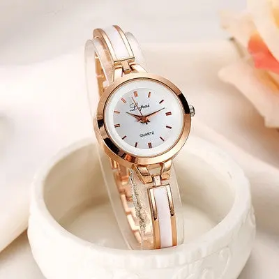 Lvpai Watches Women Ladies Luxury Women's Bracelet Bangle Clock Wrist Watch For Woman Horloges Slim Band Gold Reloj 1
