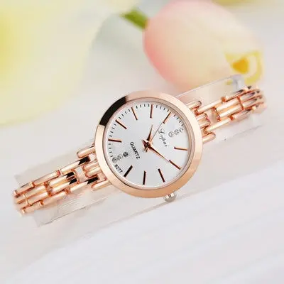 Lvpai Watches Women Popular Quartz Watch Luxury Bracelet Chain Dress Relogio Feminino Gift Gemstone Wristwatch 2