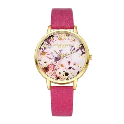 Lvpai Watches Women Quartz Watch Clock Ladies Dress Clock Pu Leather Band Gift Watches Relogio Feminino 4
