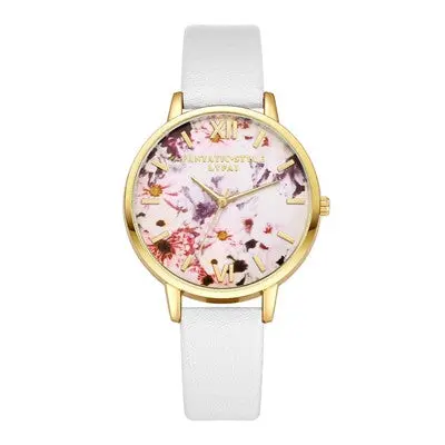 Lvpai Watches Women Quartz Watch Clock Ladies Dress Clock Pu Leather Band Gift Watches Relogio Feminino 9