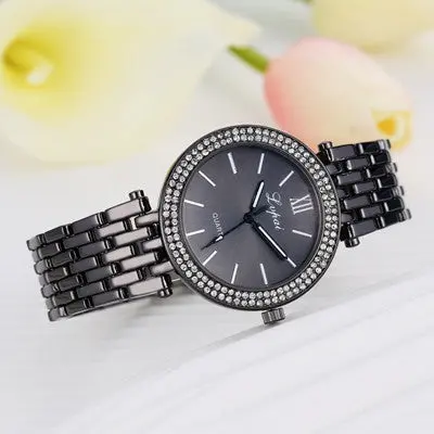 Lvpai Watches Women Rhinestone Crystal Elegant Dress Gold Silver Clock Ladies Watch Gift Relogio Feminino 1