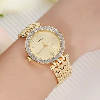 Lvpai Watches Women Rhinestone Crystal Elegant Dress Gold Silver Clock Ladies Watch Gift Relogio Feminino 2