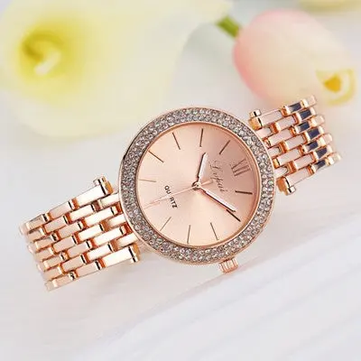 Lvpai Watches Women Rhinestone Crystal Elegant Dress Gold Silver Clock Ladies Watch Gift Relogio Feminino 3