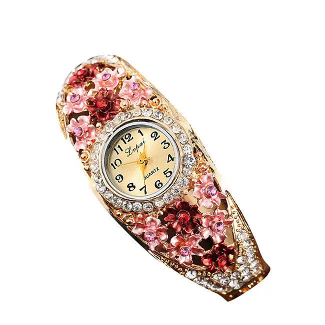 Lvpai Women Bracelet Watch Women Alloy Wrist Watches Women Dress Watches Gift Quartz Watch 2