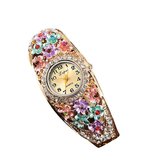 Lvpai Women Bracelet Watch Women Alloy Wrist Watches Women Dress Watches Gift Quartz Watch 3