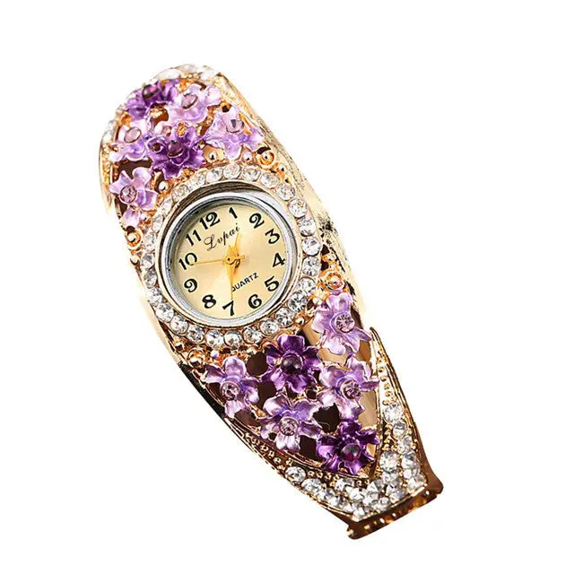 Lvpai Women Bracelet Watch Women Alloy Wrist Watches Women Dress Watches Gift Quartz Watch 5
