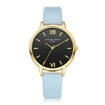 Lvpai Women Watches Dress Clock Retro Design Pu Leather Band Analog Quartz Watch Relogio Feminino 8