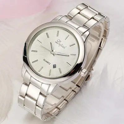 Lvpai Women Watches Gold Luxury Wristwatch Men Women Couples Lovers Clock Quartz Watches Relogio 3