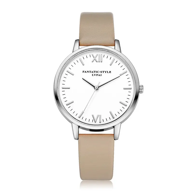 Lvpai Women Watches Retro Design Pu Leather Band Dress Clock Elegant Analog Quartz Watch Relogio Feminino 1