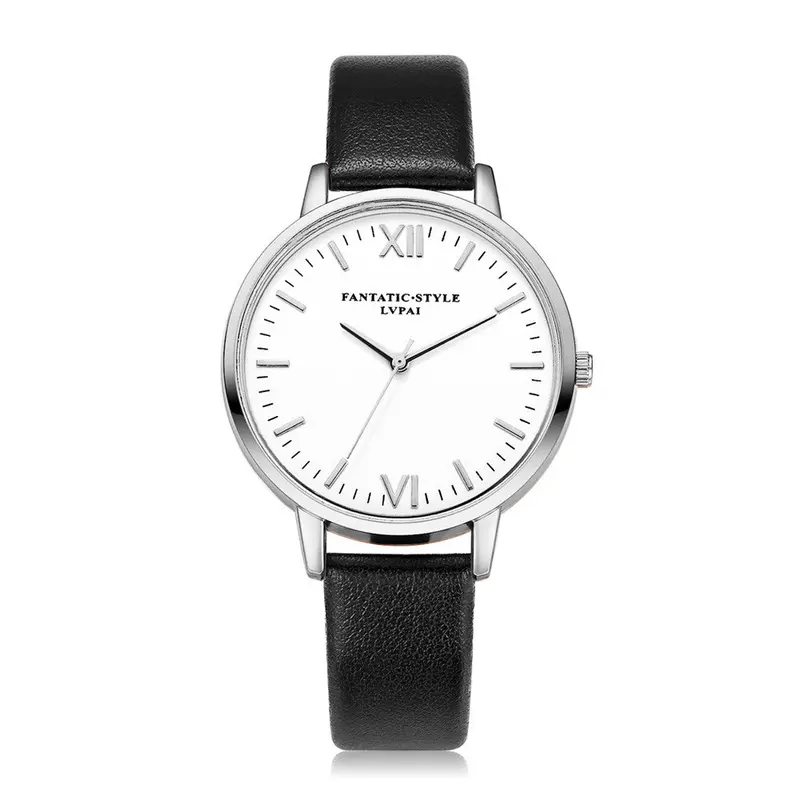 Lvpai Women Watches Retro Design Pu Leather Band Dress Clock Elegant Analog Quartz Watch Relogio Feminino 2