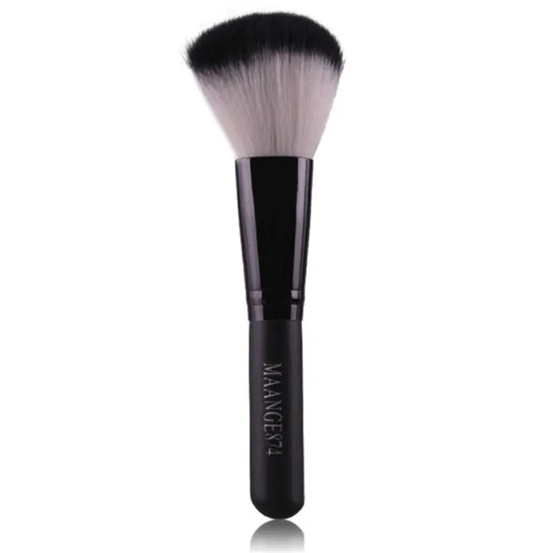 Maange Professional Makeup Brushes Wood Rose Gold Powder Foundation Ovale Makeup Brush Cleaner Maquiagem Cosmetics Tool 1