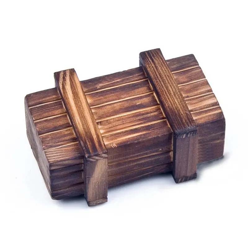 Magic Tricks Wooden Puzzle Wooden Secret Trick Box Intelligence Compartment Best Gift For Teenager Adults 1
