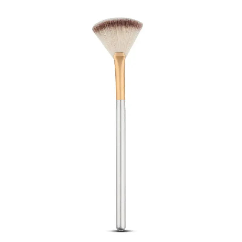 Makeup Brushes Powder Foundation Eyeshadow Concealer Blending Cosmetics Fan Shape Brush Professional Make Up Brushes 2