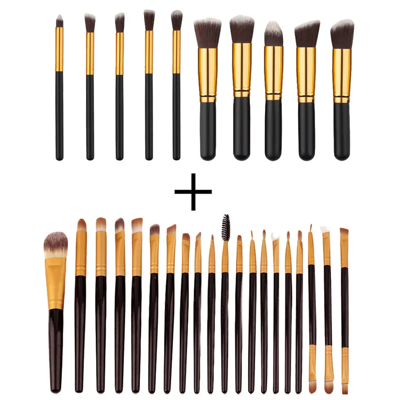 Makeup Brushes Pro Cosmetic Brush Cheap Eyebrow Foundation Shadows Eyeliner Lip Kabuki Make Up Tools Kits Maquiagem 1