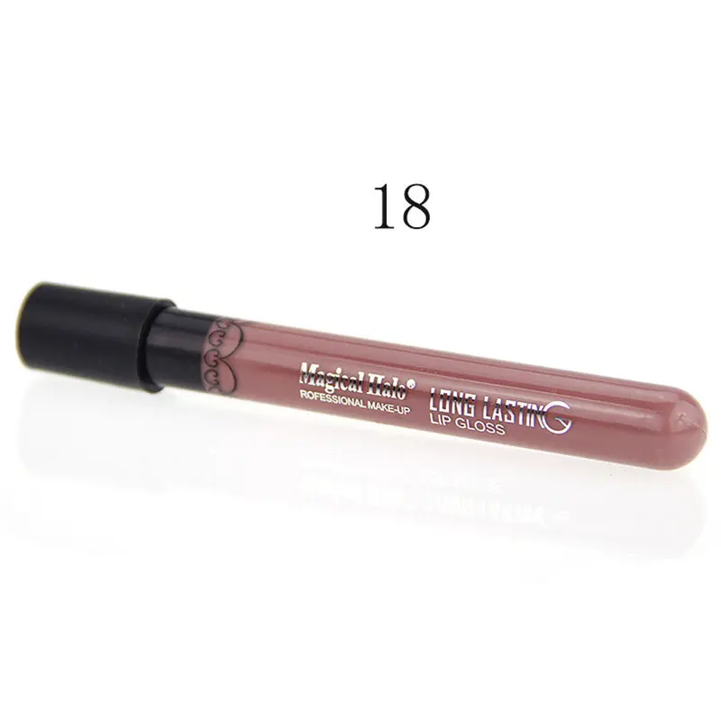 Makeup Long Lasting Lip Gloss 6 Colors Waterproof Liquid Lipstick Red / Purple Lipgloss Cosmetics 1