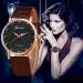 Malloom Geneva Watches Womens Retro Design Pu Leather Band Analog Quartz Wrist Watch Relogio Feminino 1