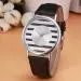 Malloom Watches Womens Retro Design Pu Leather Dress Clock Band Analog Quartz Wrist Watch Relogio Feminino 1