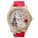 Malloom Women Watches Rhinestone Crystal Dress Clock Tower Pattern Pu Leather Band Quartz Watch Relogio Feminino 5