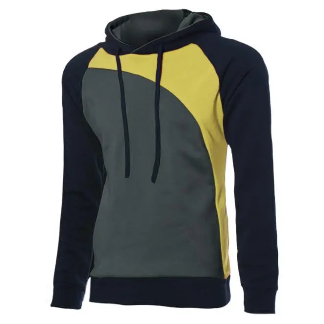 Man' Long Warm Sleeve Hoodie Hooded Sweatshirt Tops Jacket Coat Outwear 1