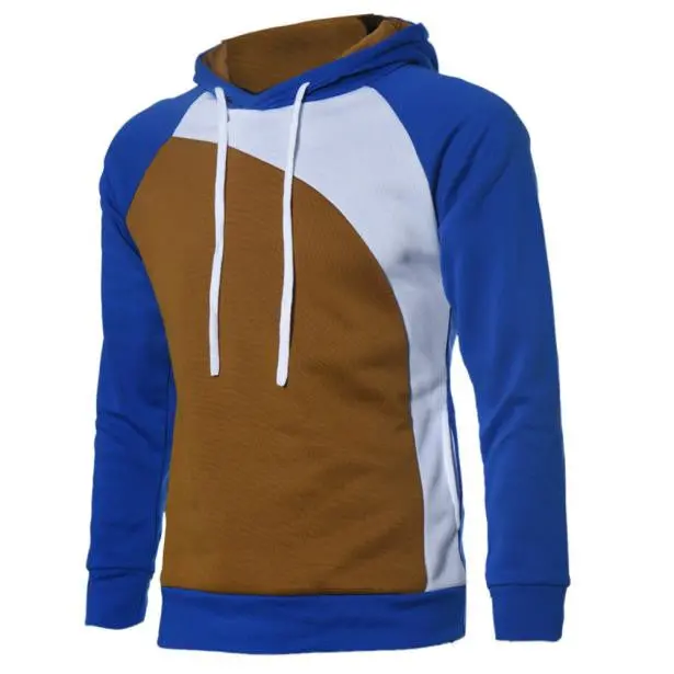 Man' Long Warm Sleeve Hoodie Hooded Sweatshirt Tops Jacket Coat Outwear 6 Colors Goforward 6