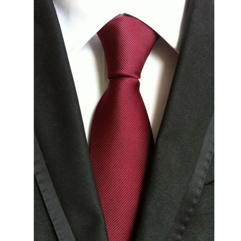 Man New Fashion Classic Striped Tie Jacquard Woven Silk Tie For Men's Business 1
