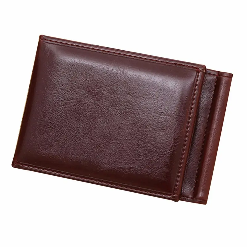 Mance Coin Purse Luxury Fashion Mens Wallet Men Leather Card Cash Receipt Holder Organizer Bifold Wallet Purse Gift 2