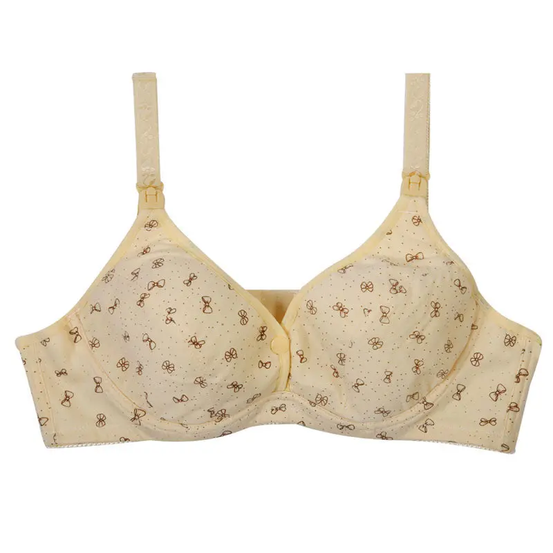 Maternity Nursing Bra Sleep Cotton Breastfeeding Bras For Nursing Pregnant Women Allaitement Underwear 1