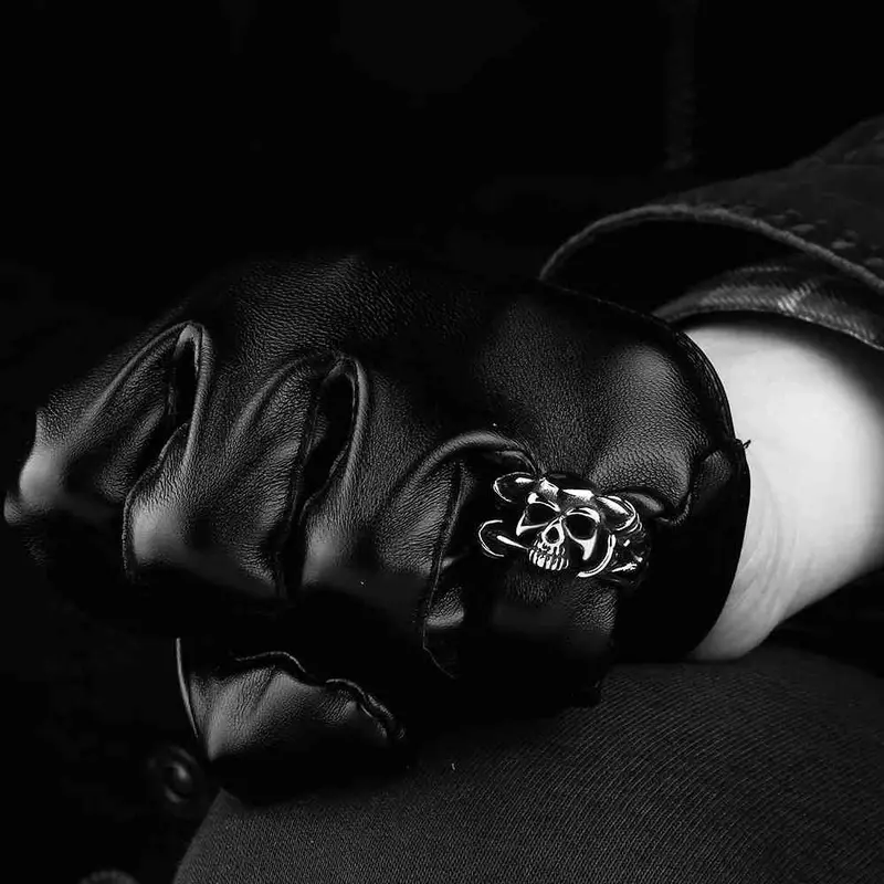 Maya Rings Cranial Silver Head Ring Men Joias Mayar1 9 2