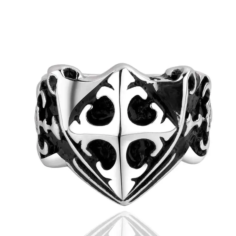 Maya Stainless Steel Rings Mysterious Cross Aliancas S In Euros Mayar 18 2