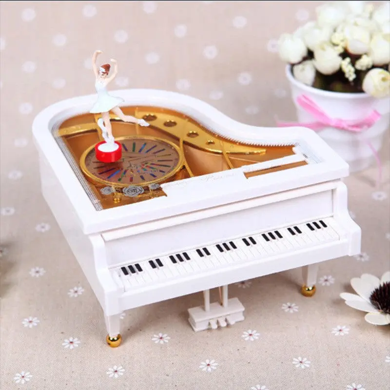 Mechanical Unique Musical Toy Classical Piano Music Box Dancing Ballerina 72703 1