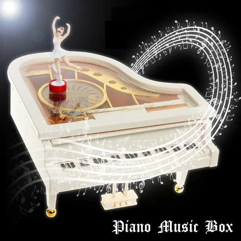 Mechanical Unique Musical Toy Classical Piano Music Box Dancing Ballerina 72703 2
