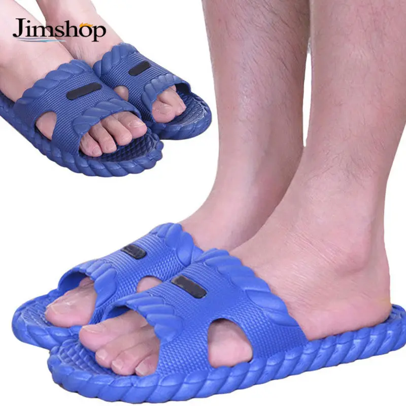 Men Bathroom Shoes Sandals Slipper Indoor Home Slippers 1