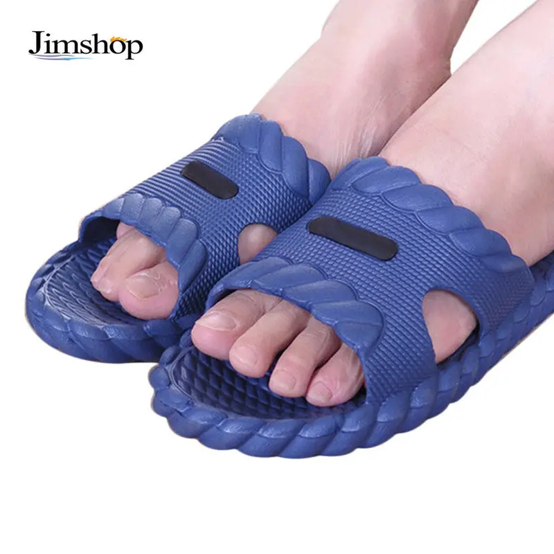 Men Bathroom Shoes Sandals Slipper Indoor Home Slippers 3