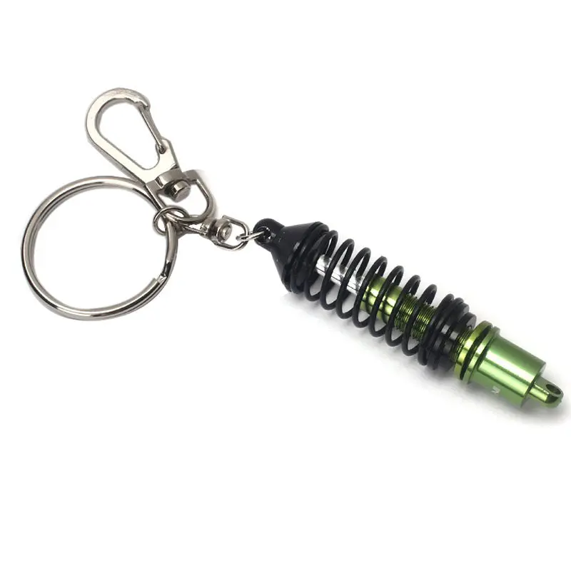 Men Boys Cool Key Chain Car Auto Tuning Parts Key Chain Shock Absorber Nos Keychain Keyring 1