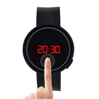 Men Digital Watch Led Silicone Top Luxury Wrist Watch Relogio Montre 1