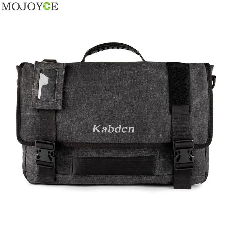 Men Fasion Multilayer Hanbag Shoulder Crossbody Bag Men Brand Travel Shoulder Messenger Bag Bucket Canvas Bags Large Capacity 2