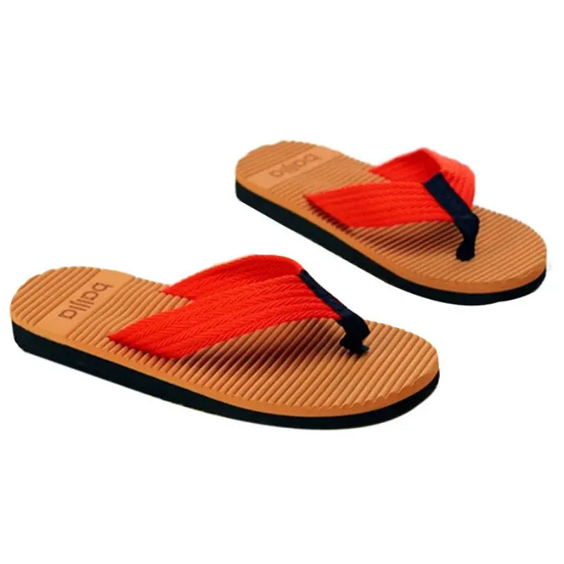 Men Flip-Flops Slippers Beach Sals Home Slippers 6