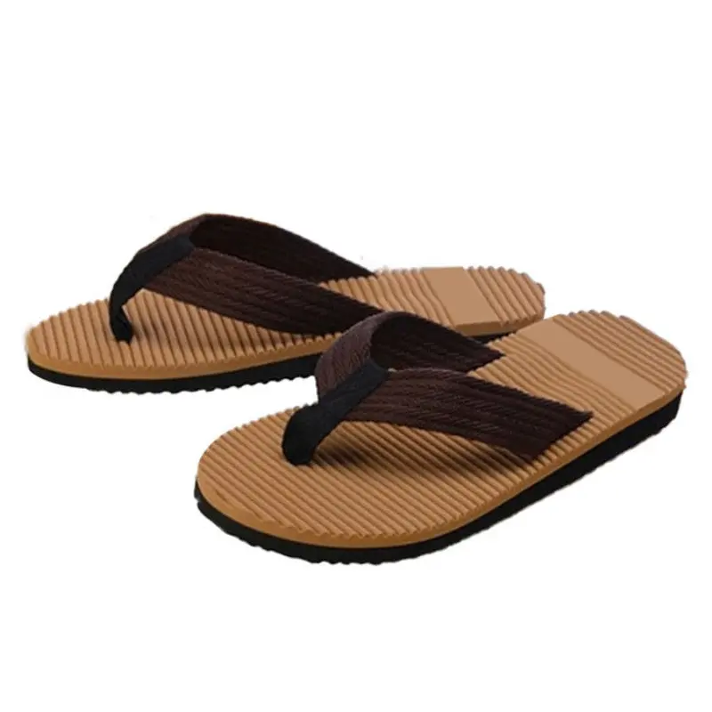 Men Flip-Flops Slippers Beach Sals Home Slippers 8