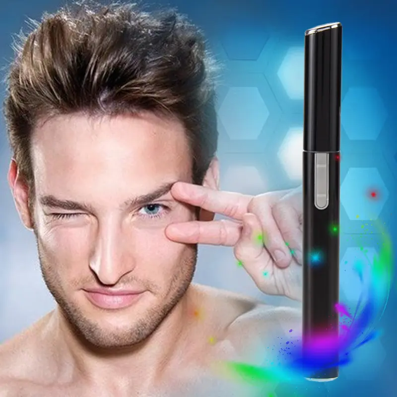 Men Portable Electric Eyebrow Shaver Hair Removal Blade Trimmer Eyebrow Razor Eyebrow Trimmer 1