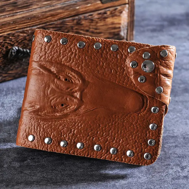 Men Purse Pu Leather Business Short Wallet Famous Coin Purses Card Holders Handbag Bolsos 2