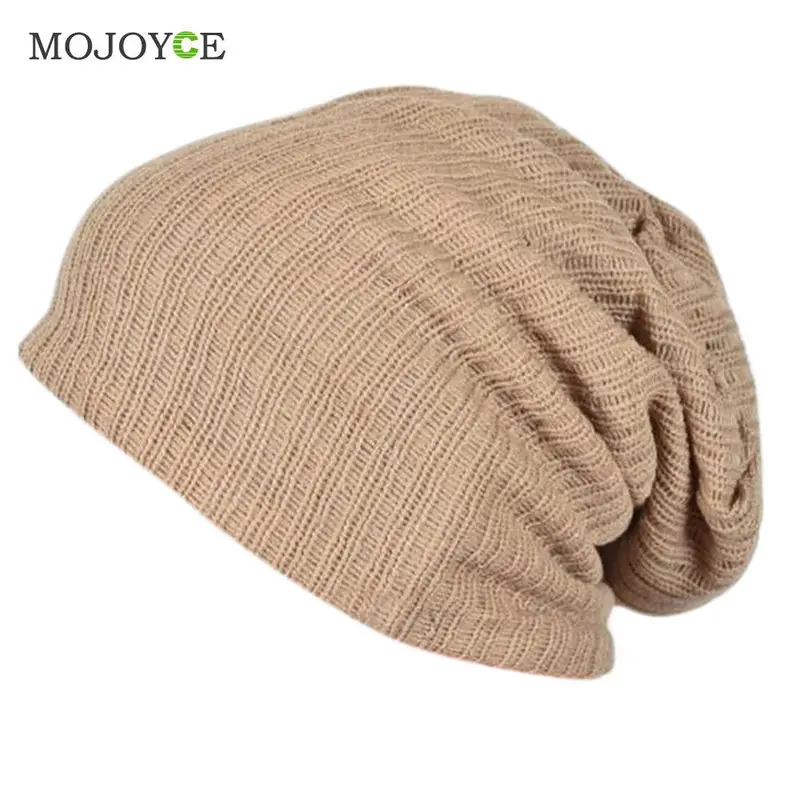 Men Slouch Slouchy Beanie Knit Skull Snowboard Cap Unisex Mens Beanie Ladies Ski Skull Cap Gorras Planas 3