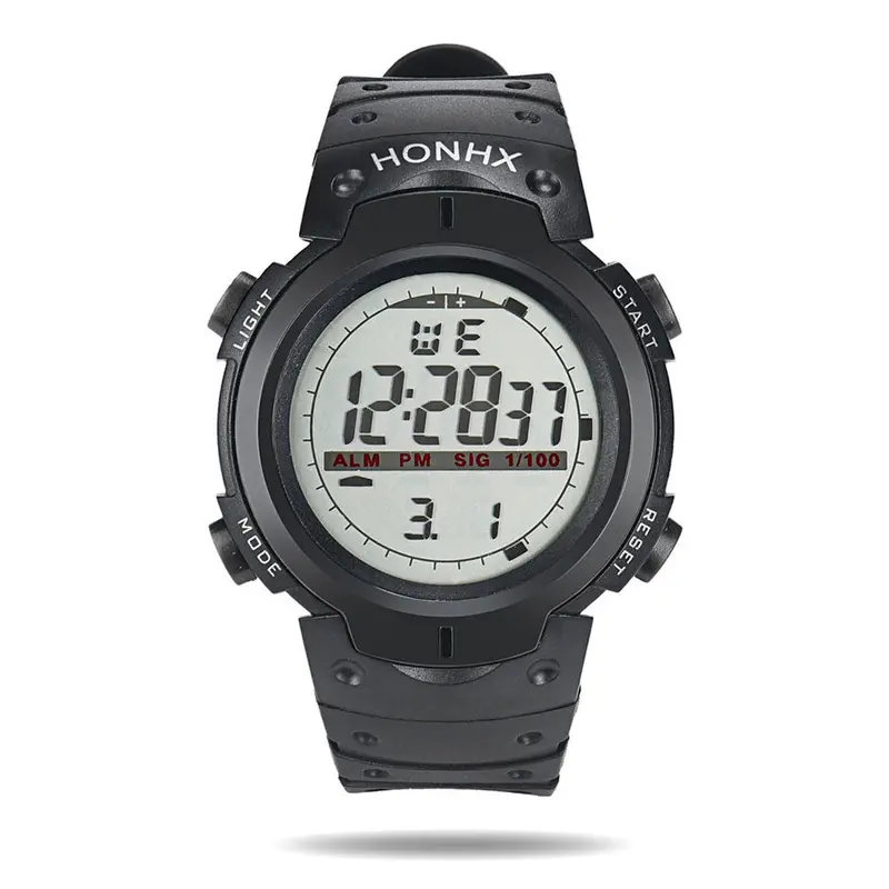 Men Sports Watches Outdoor Waterproof Men's Led Digital Watch Stopwatch Date Rubber Sport Wrist Watch Feida 1