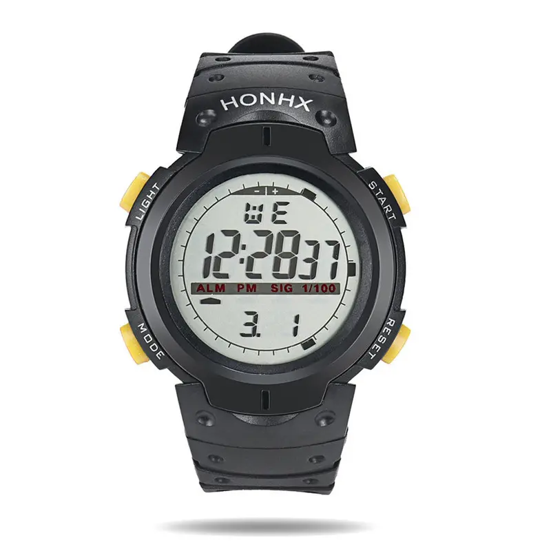 Men Sports Watches Outdoor Waterproof Men's Led Digital Watch Stopwatch Date Rubber Sport Wrist Watch Feida 6