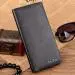 Men Wallet Long Purse Pu Leather Card Cash Receipt Holder Organizer Wallets Bolso Masculino 1