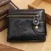 Men Wallet Mini Zipper Pu Leather Credit Card Id Purse Famous Holder 1