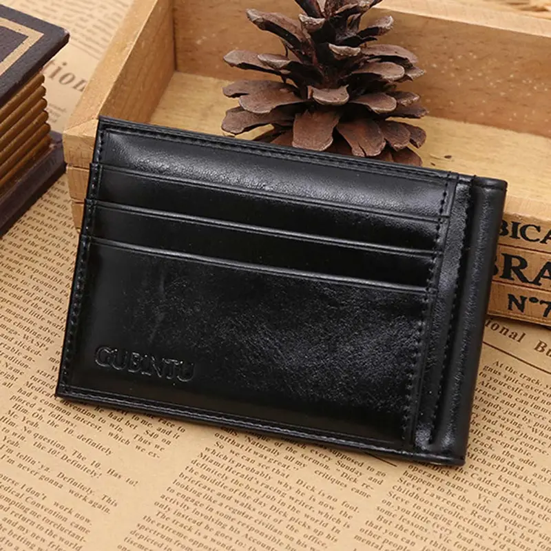 Men Wallets Leather Wallet Carteira Masculina Cards Purse Money Billeteras Porte Monnaie 1