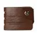 Men Wallets Mini Pu Leather Credit Card Id Coin Holder Money Clip Wallet Bolso Masculino 1